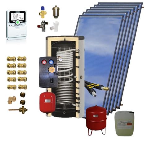 kit chauffage solaire thermique.